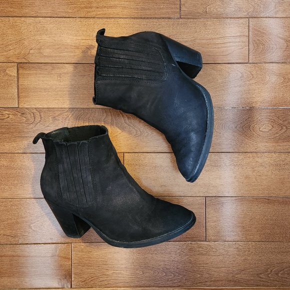 Topshop Heeled Chelsea Ankle Boots, Size 40 - Picture 2 of 6